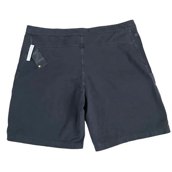 Zella Shorts Mens Black Comfort Workout Athleisure Zip Closure Organic SZ XL - Picture 5 of 12